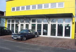 Außenansicht der KFZ-Werkstatt Dreyer in Rheinfelden